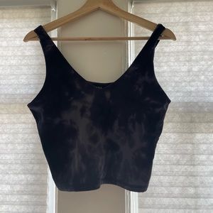 Abercrombie & Fitch Tie-Dye Contour V-Neck Tank